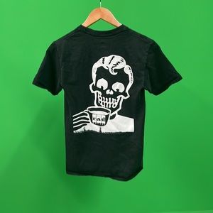 Rad coffee t shirt small black unisex